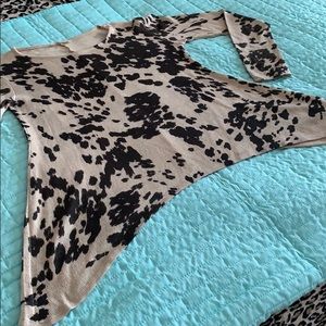 Phil Love Cow Print Top